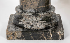 A Pair of Breccia Marble Italian Columns