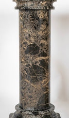 A Pair of Breccia Marble Italian Columns