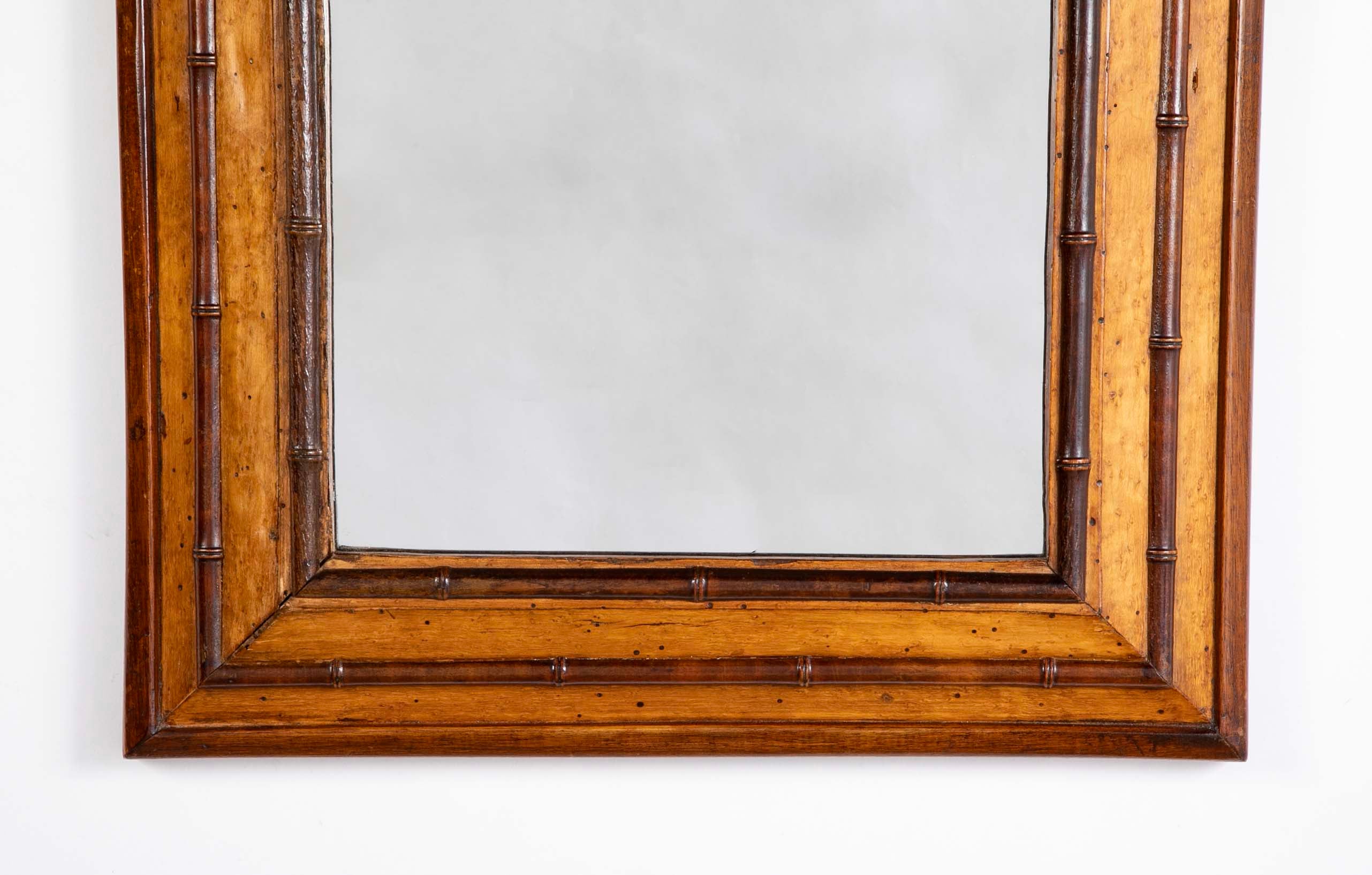 18th Century Oak Framed Mirror