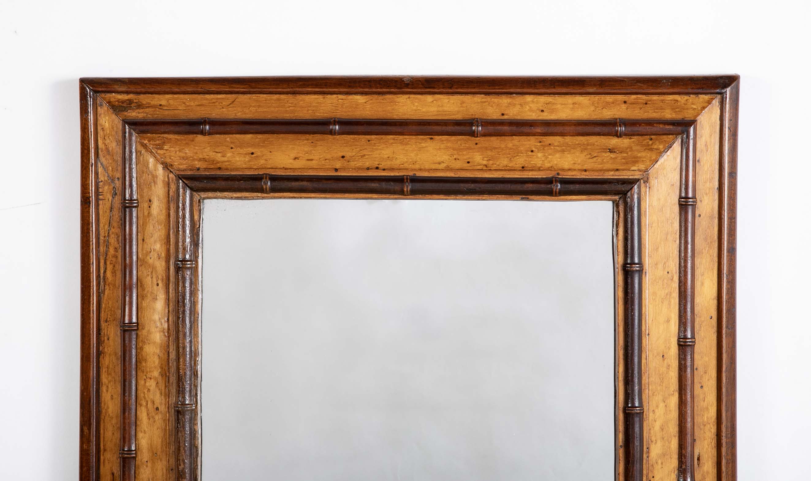 18th Century Oak Framed Mirror