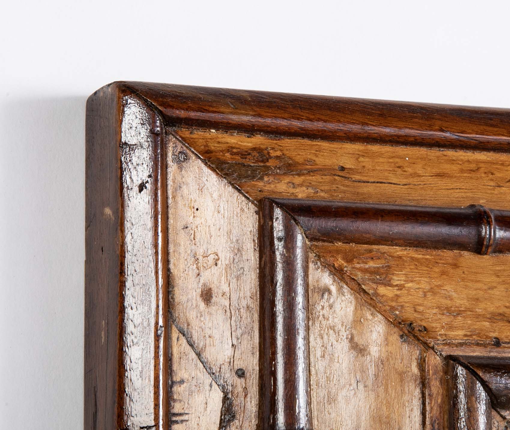 18th Century Oak Framed Mirror