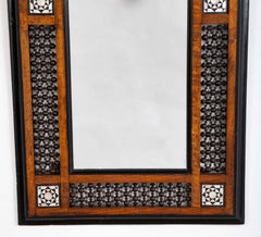 Mahogany & Mother-of-Pearl Framed Mirror for Liberty & Co Retail