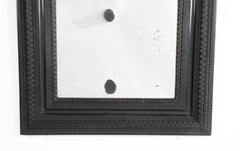 Dutch Ebonized Ripple Frame Mirror