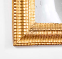 Empire Mirror in Carved Gilt Wood Frame