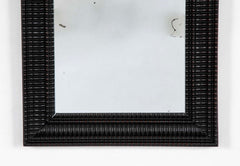 Mirror with Black Tinted Guilloche Frame