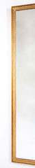 Large Rectangular French Gilt Mirror