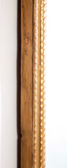 Large Rectangular French Gilt Mirror