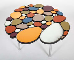 Belgian School "Ode's Design Moon" Table by Olivier De Schrijver