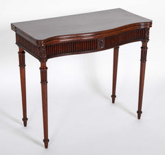 Pair of Mahogany Games Tables