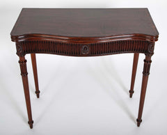 Pair of Mahogany Games Tables