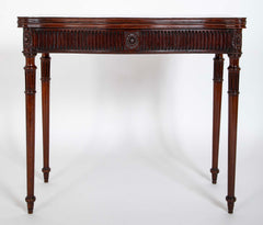 Pair of Mahogany Games Tables
