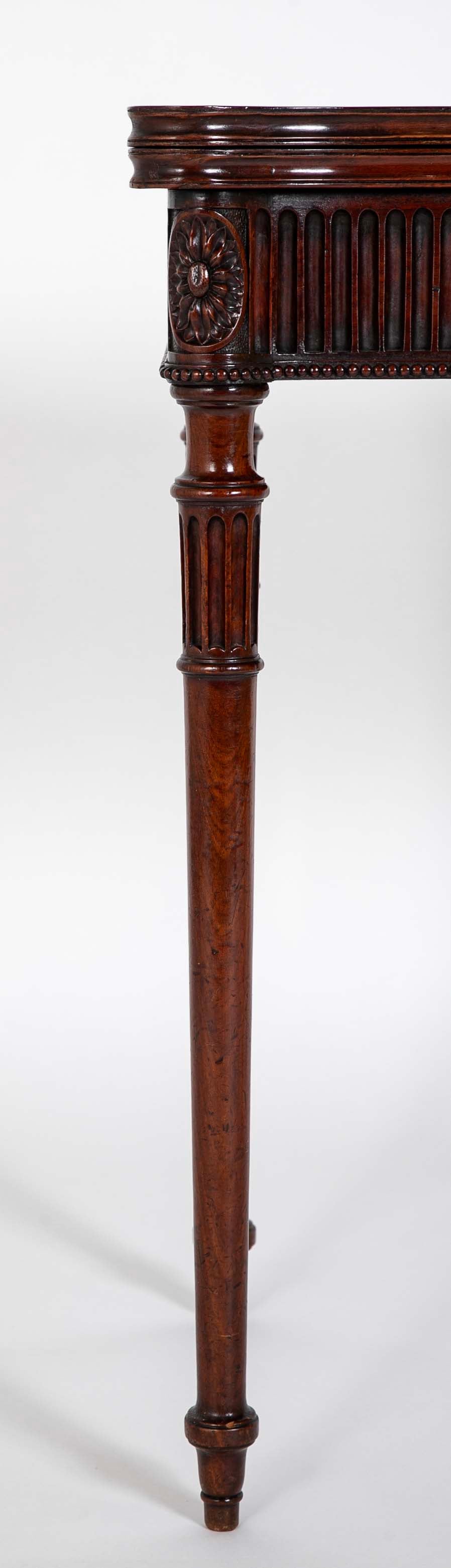 Pair of Mahogany Games Tables