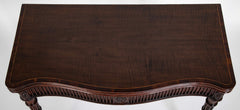 Pair of Mahogany Games Tables