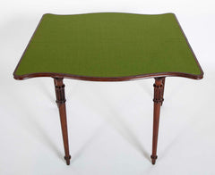 Pair of Mahogany Games Tables