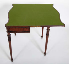 Pair of Mahogany Games Tables