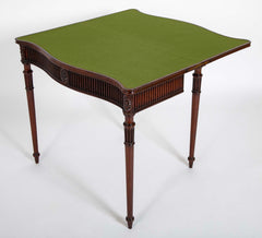 Pair of Mahogany Games Tables