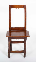 2 Similar French Provincial Oak Side Chairs