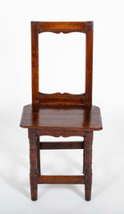 2 Similar French Provincial Oak Side Chairs