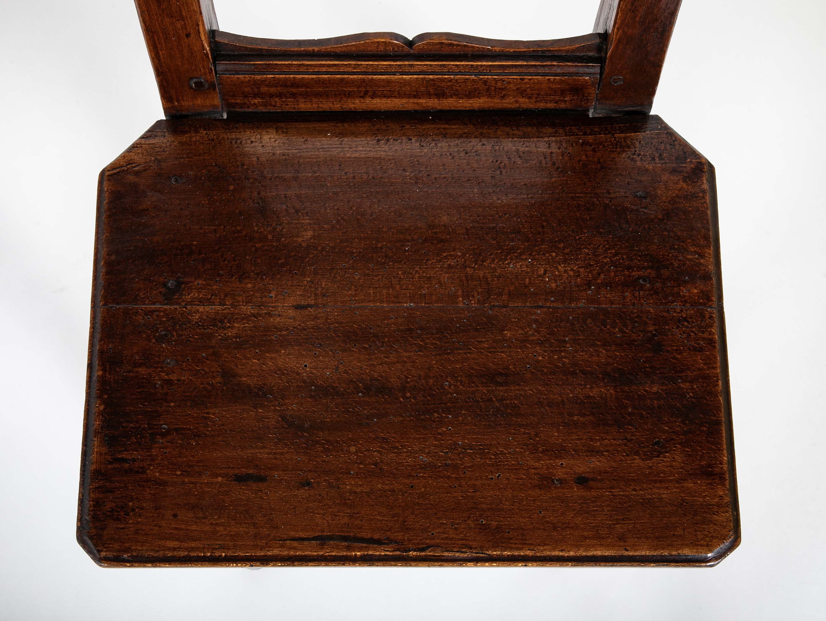 2 Similar French Provincial Oak Side Chairs