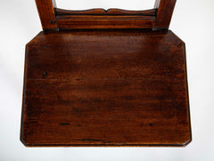 2 Similar French Provincial Oak Side Chairs