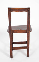 2 Similar French Provincial Oak Side Chairs