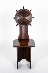 Pair of Early 20th Century Side Chairs by Charles Dudouyt for L'Abeillee