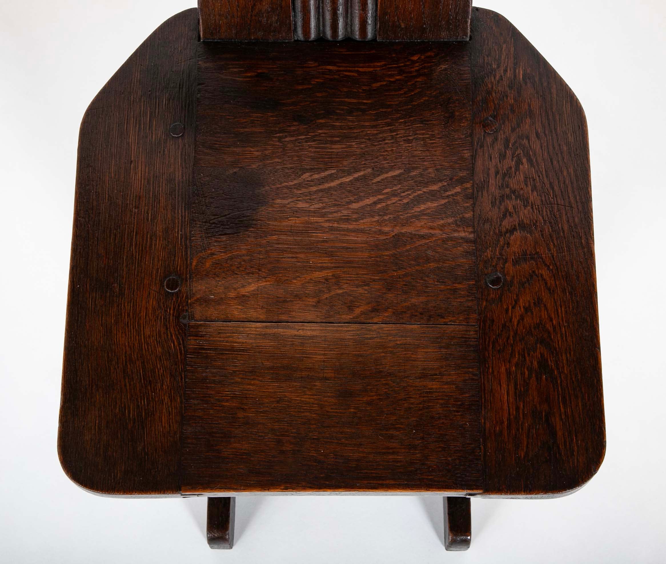 Pair of Early 20th Century Side Chairs by Charles Dudouyt for L'Abeillee