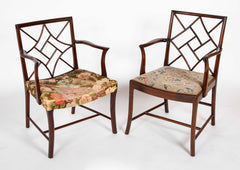 Two "Cockpen" Chairs in Georgian Style