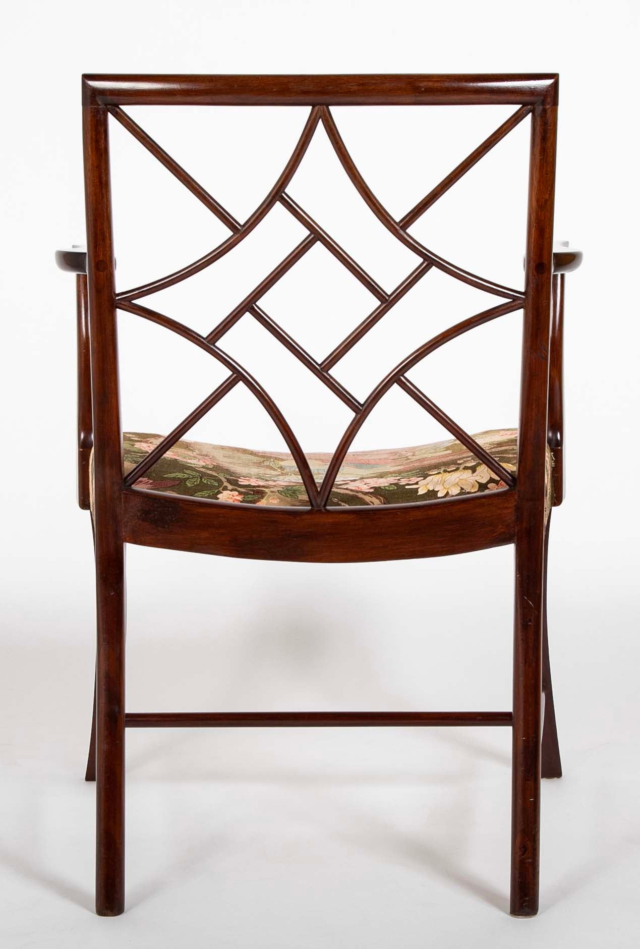 Two "Cockpen" Chairs in Georgian Style