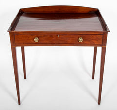 Pair of Inlaid Mahogany Federal Dressing Tables