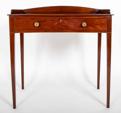 Pair of Inlaid Mahogany Federal Dressing Tables