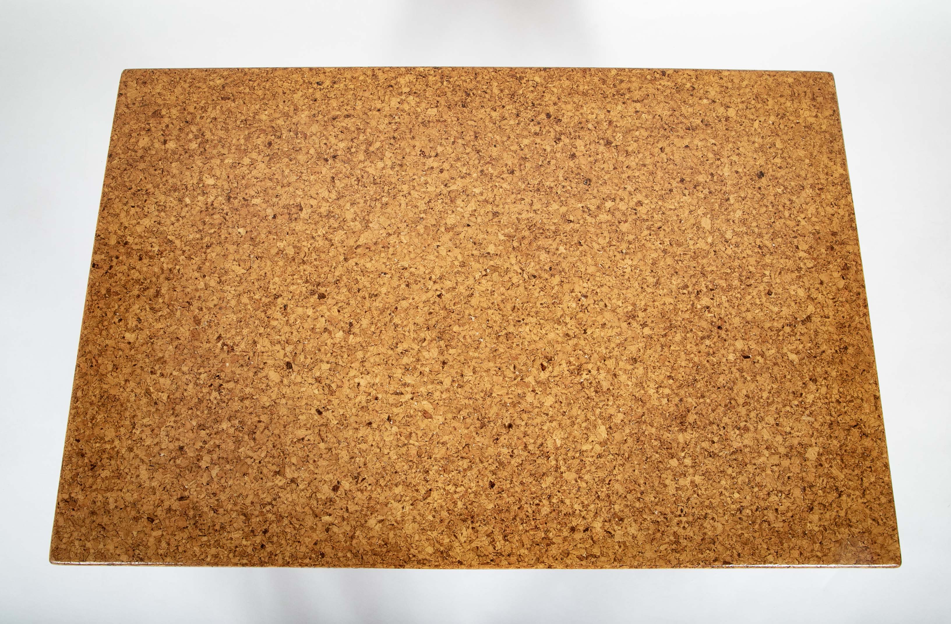 Pair of Mid-Century Cork Clad Top Side Tables by Paul Frankl