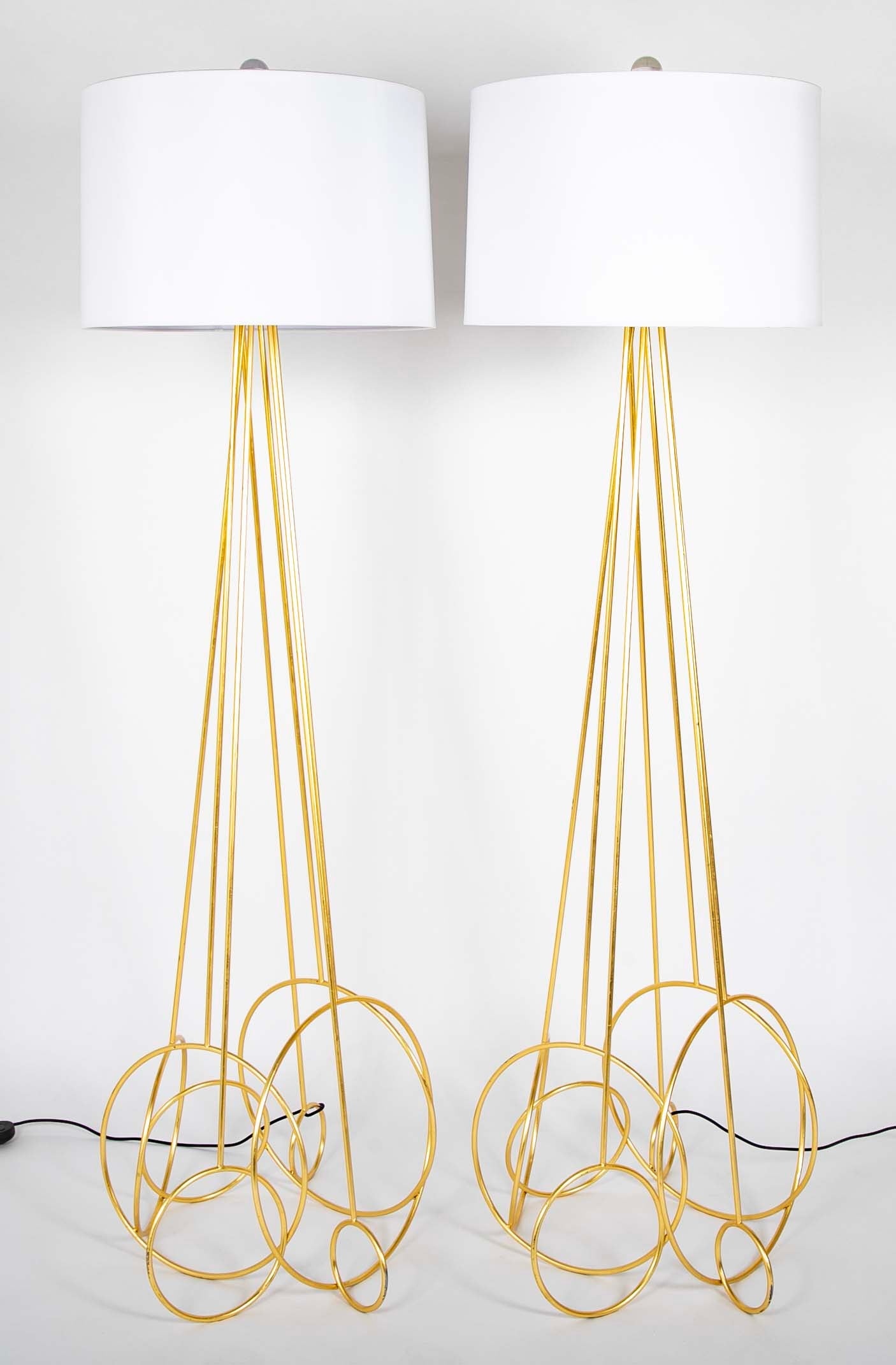 Pair of "Sonate" Floor Lamps by HUBERT LE GALL (b.1961)