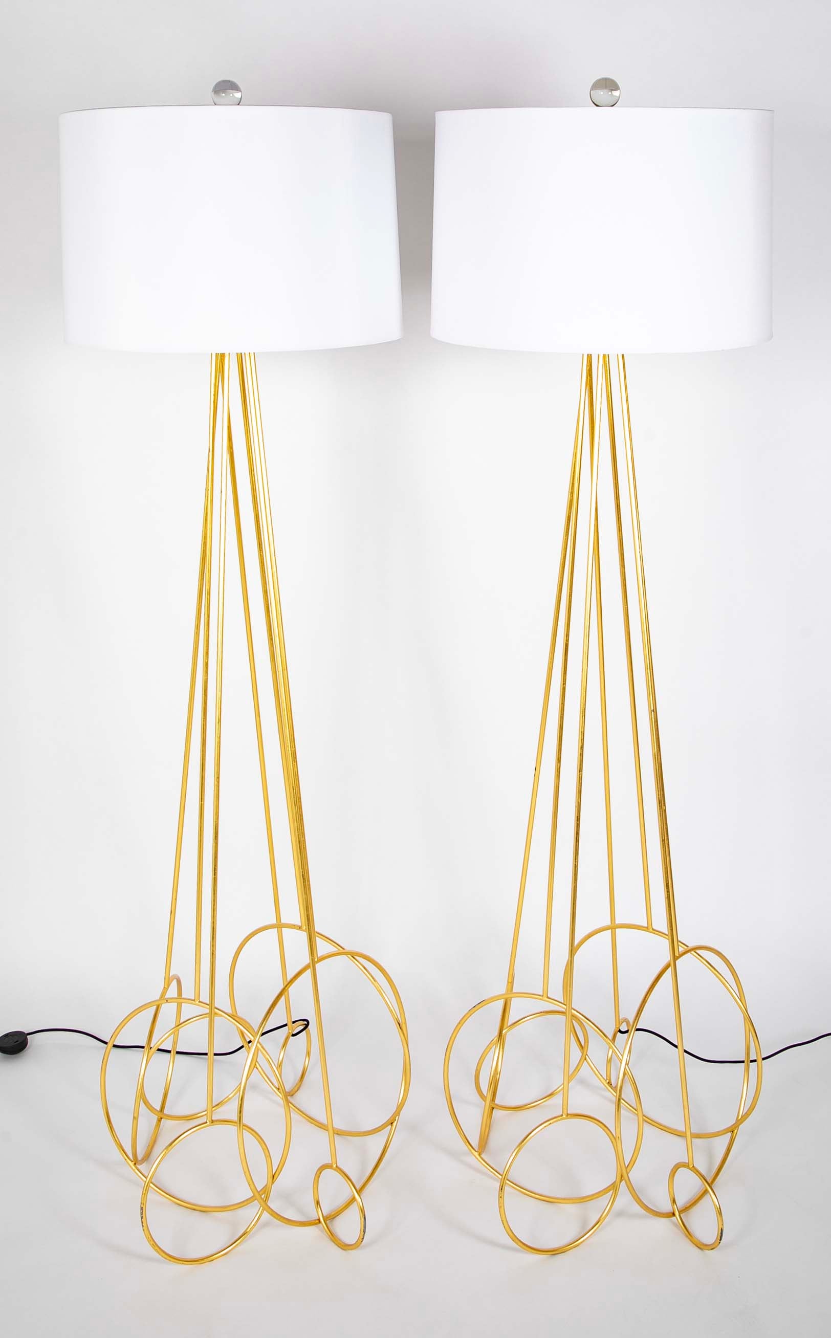 Pair of "Sonate" Floor Lamps by HUBERT LE GALL (b.1961)