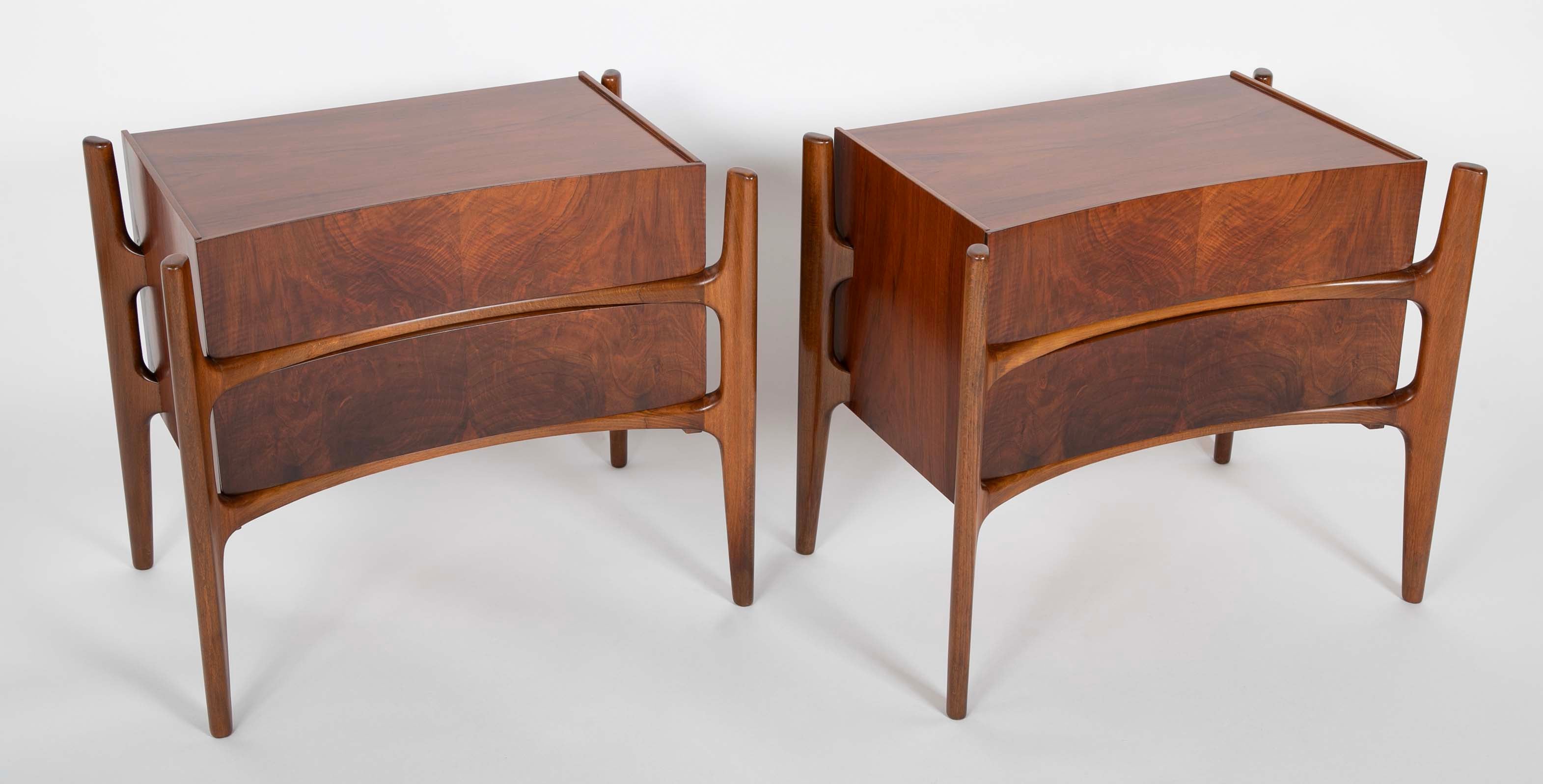 Pair of William Hinn Nightstands for Swedish Guild Collection by Urban Furniture Co.
