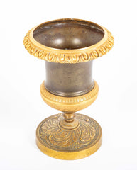 Pair of Ormolu Bronze Vases in Classical Form