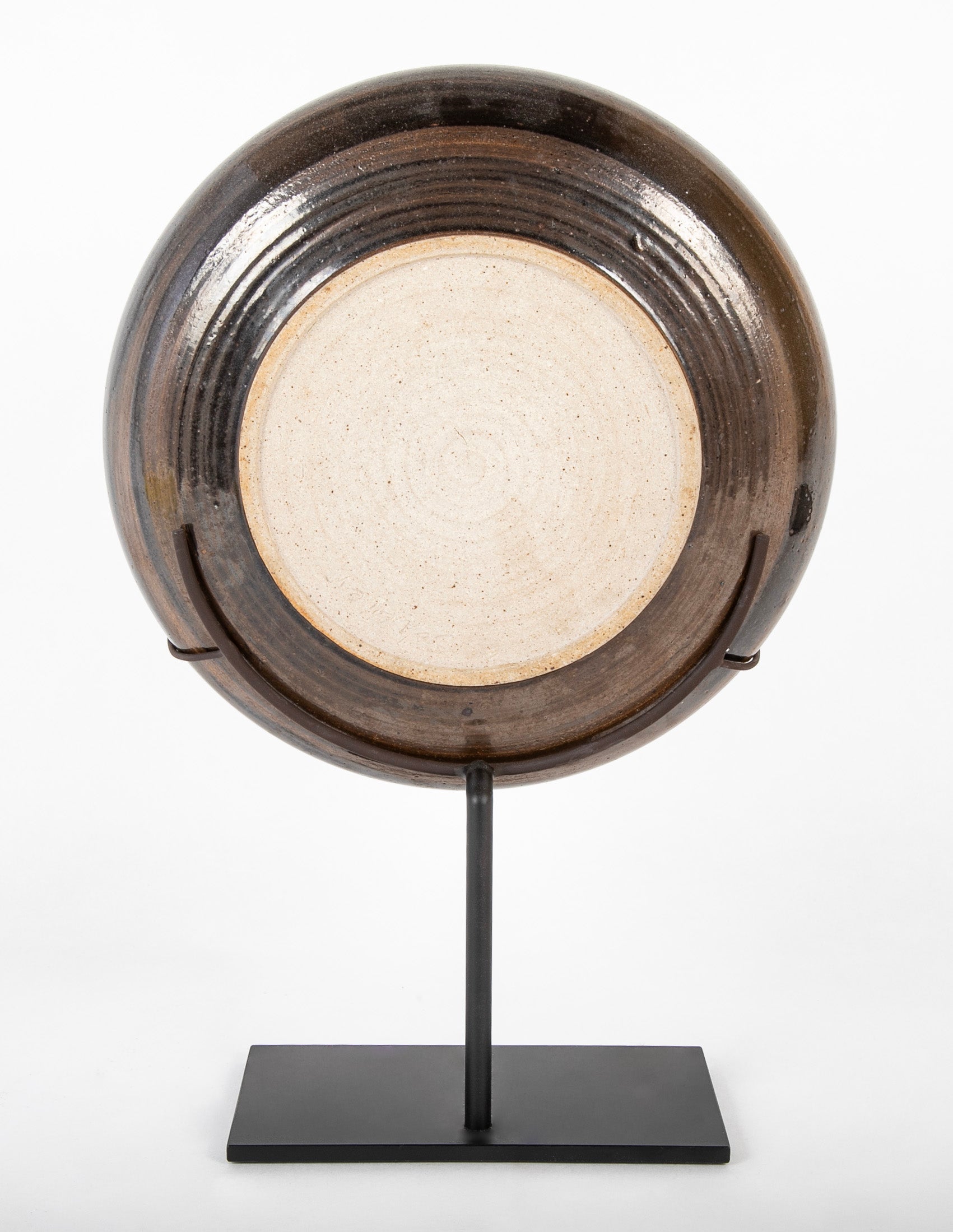 Stoneware Plate by Edwin & Mary Scheier