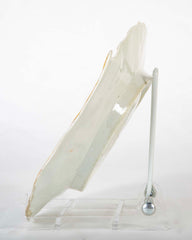 A Worcester Porcelain Lozenge Shape Dish Decorated with a Bird & Bugs