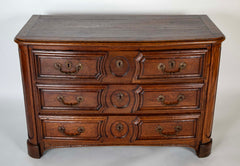Provincial Carved Oak Chest