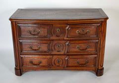 Provincial Carved Oak Chest