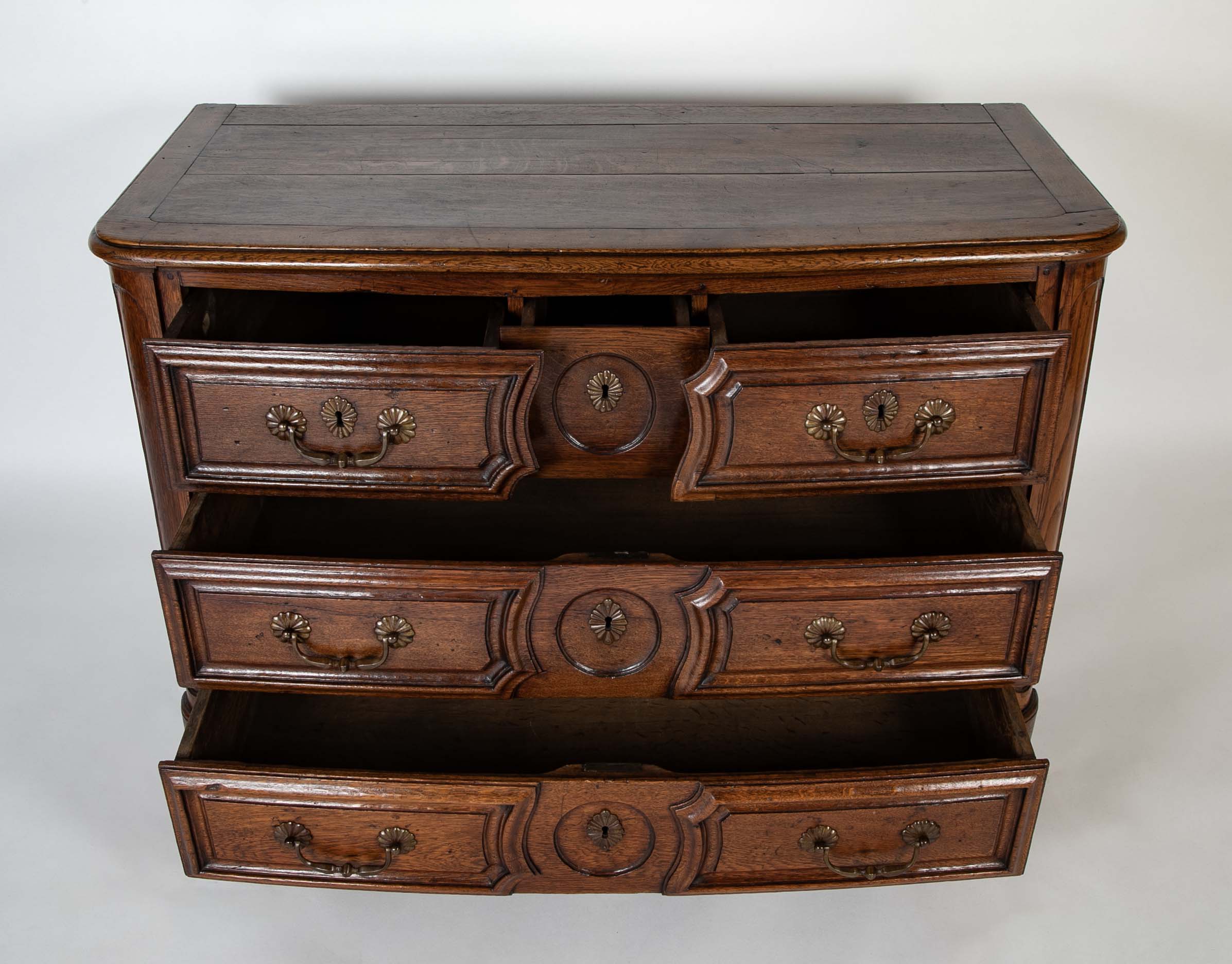 Provincial Carved Oak Chest