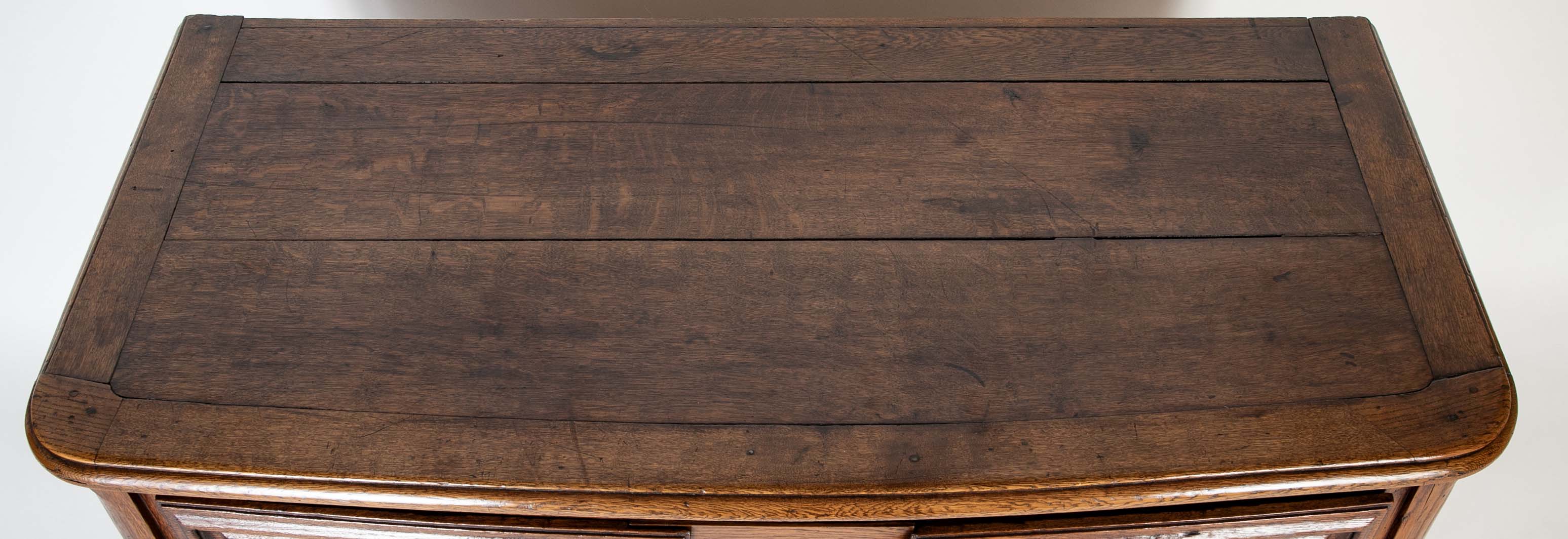 Provincial Carved Oak Chest