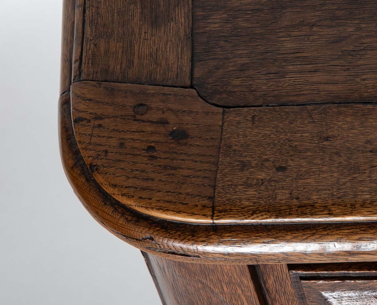 Provincial Carved Oak Chest