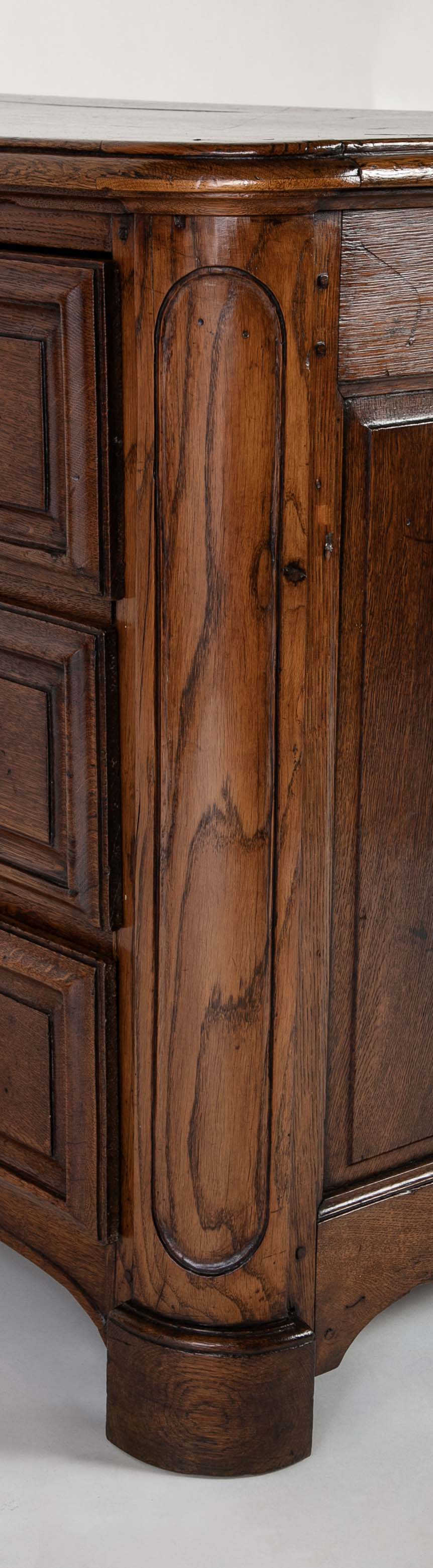 Provincial Carved Oak Chest