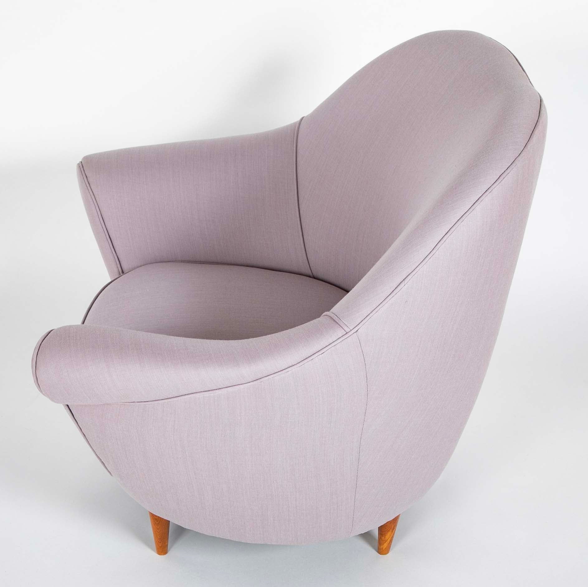 Armchair by Noted Mid-Century Italian Designer Federico Munari