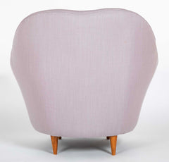 Armchair by Noted Mid-Century Italian Designer Federico Munari