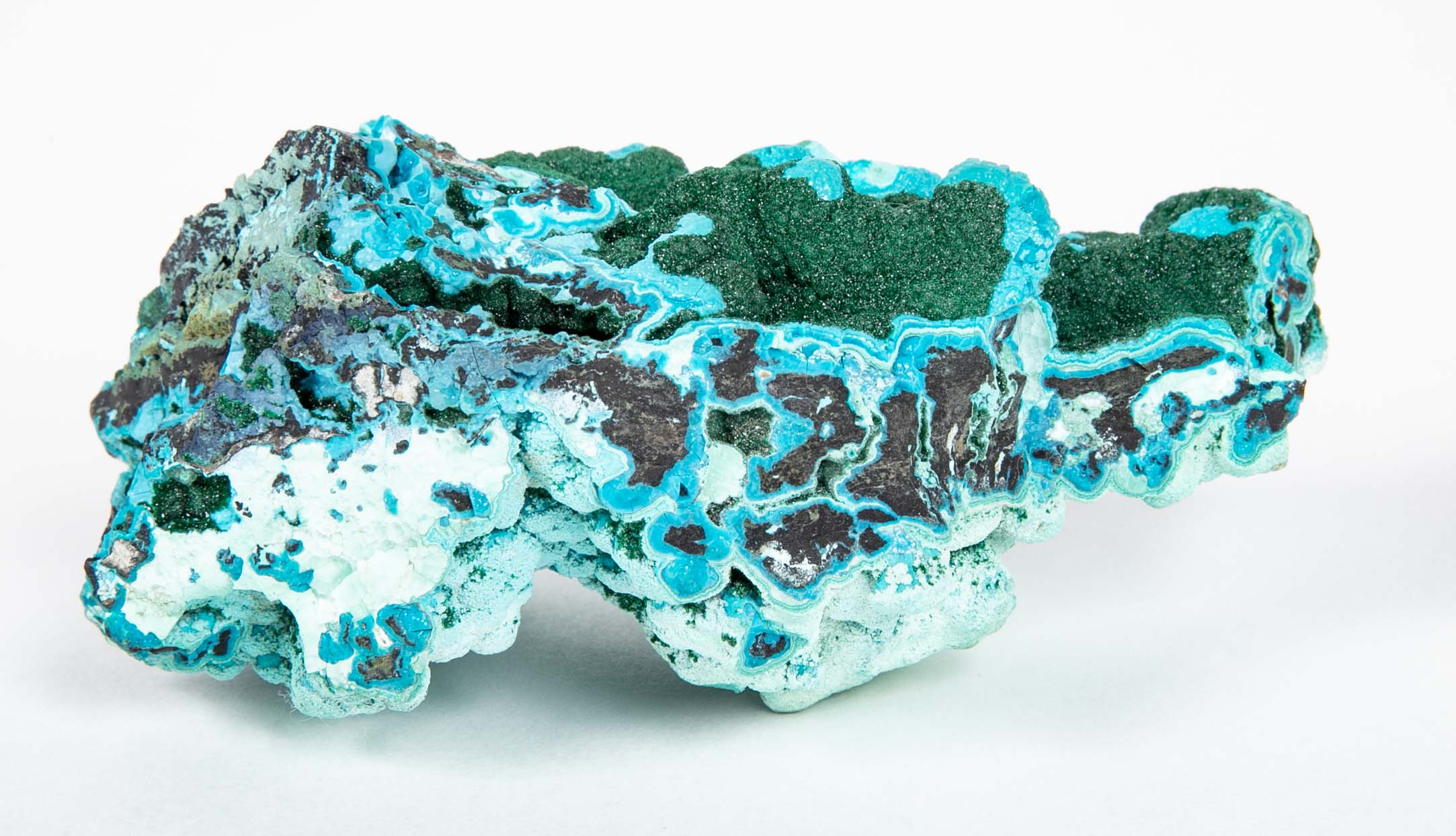 Specimen of a Malachite Chrysocolla
