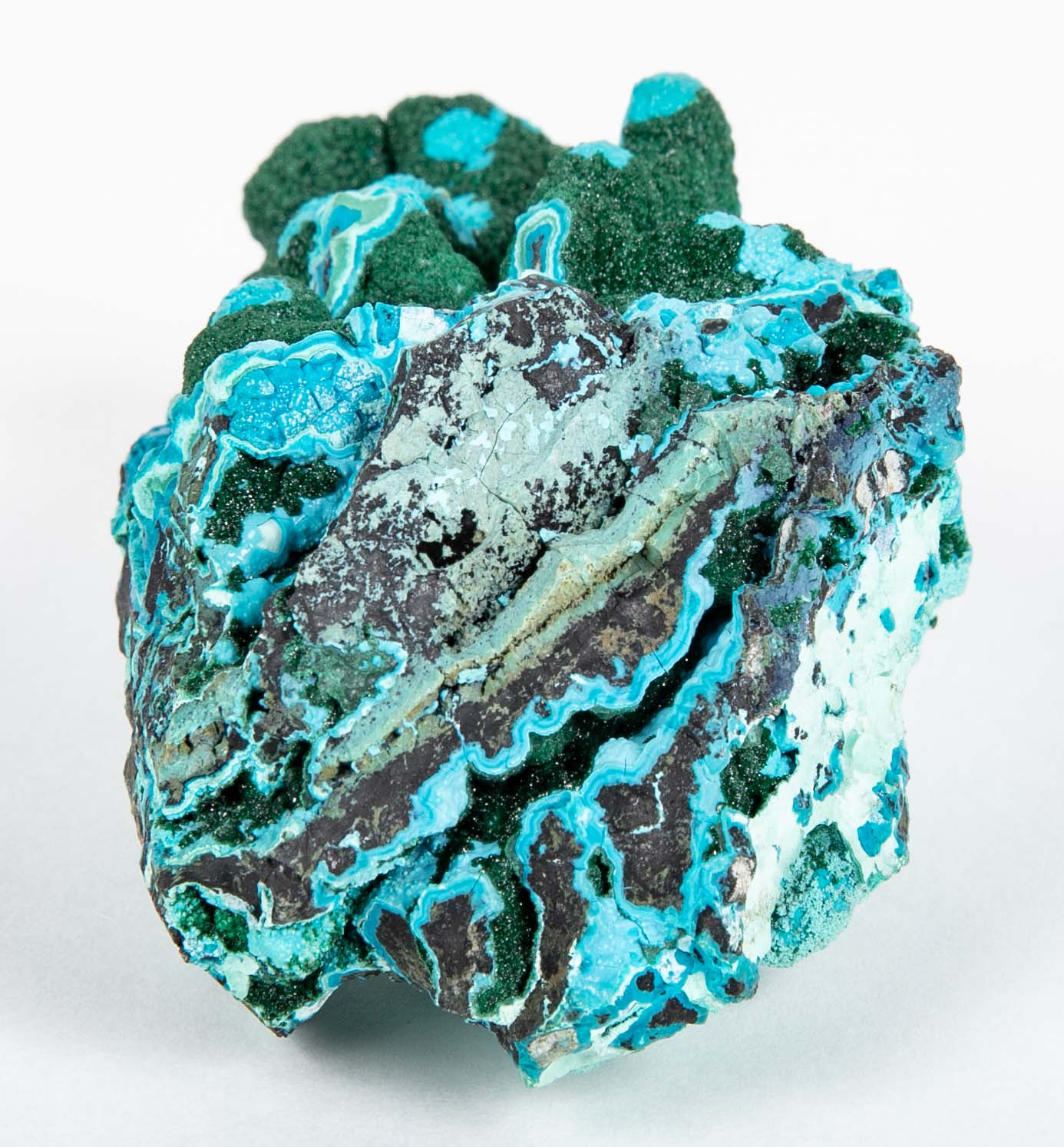 Specimen of a Malachite Chrysocolla