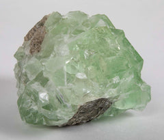 Green Cubic Fluorite Cluster