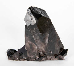 Black Quartz Crystal Cluster